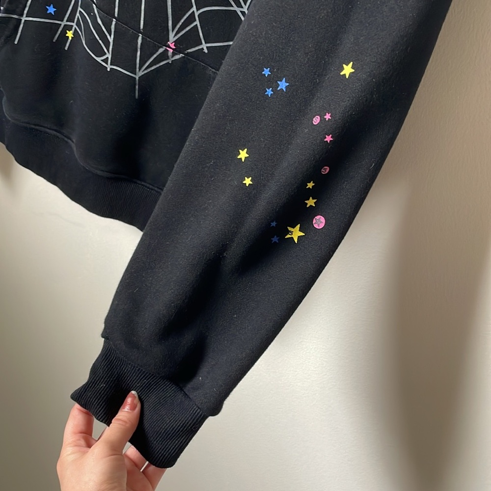 Sp5der⚡️P*NK Spider Slime Web Hoodie Worldwide x Young Thug Hoodie - Picture 8 of 14